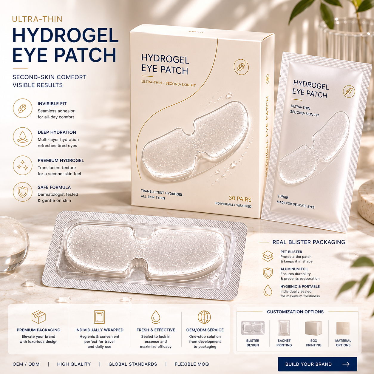 Hydrogel Eye Patch detail 2